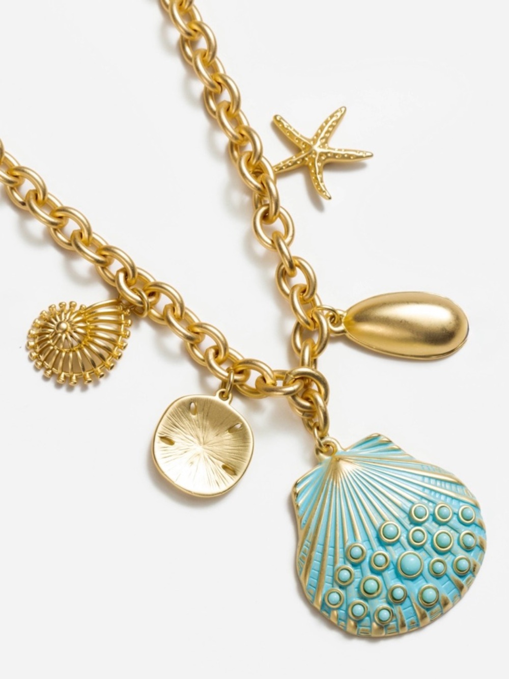 Johnny Was Necklace of Sea Charms. Brand new!